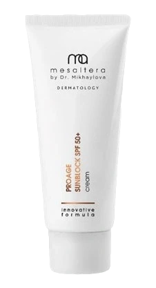 Mesaltera PROAGE SUNBLOCK SPF 50+ , 50 мл Омолаживающий солнцезащитный крем