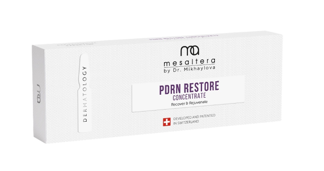 Mesaltera PDRN Restore Concentrate, 10 ампул x 2 мл Биоревитализирующий концентрат с PDRN