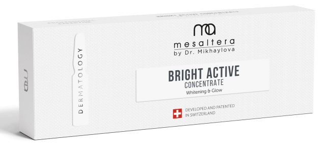 Mesaltera Bright Active Concentrate, 10 ампул x 2 мл Сыворотка-концентрат для осветления кожи Mesaltera Bright Active Concentrate, 10 ампул x 2 мл Сыворотка-концентрат для осветления кожи