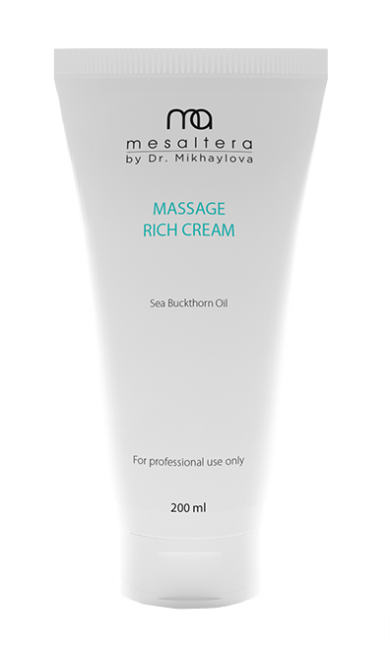 Mesaltera MASSAGE RICH CREAM, 200 мл Массажный крем для лица