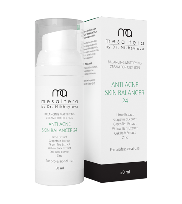 Mesaltera SEBO CONTROL CREAM/ Регулирующий матирующий крем, 50 мл Mesaltera SEBO CONTROL CREAM/ Регулирующий матирующий крем, 50 мл