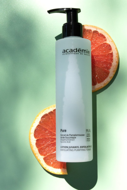 Académie PURE Эксфолиирующий очищающий тоник, 200 мл (Академи Пюр)