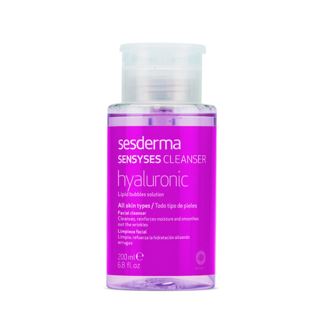 Sesderma SENSYSES CLEANSER Hyaluronic – Лосьон липосомальный увлажняющий антивозрастной для снятия макияжа, 200 мл