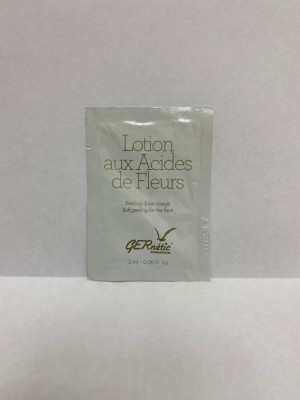 Пробник GERnetic FLOWER ACID LOTION Цветочный лосьон-пилинг на основе фруктовых кислот, 100% натуральный АНА пилинг, 2 мл Пробник GERnetic FLOWER ACID LOTION Цветочный лосьон-пилинг на основе фруктовых кислот, 100% натуральный АНА пилинг, 2 мл