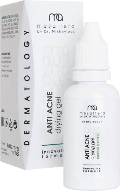 Mesaltera  ANTI ACNE DRYING GEL, 30 мл Гель для проблемно кожи