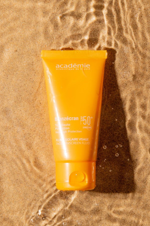 Académie BRONZECRAN Солнцезащитный флюид для лица SPF 50+, 50 мл (Академи Бронзкран)