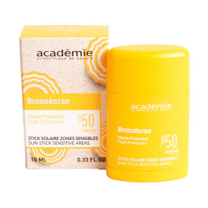 Académie BRONZECRAN Солнцезащитный стик для лица и чувствительных зон SPF 50+, 10 г (Академи Бронзкран)