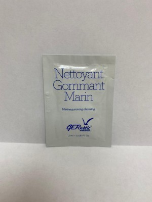 Пробник GERnetic MARINE GUMMING CLEANSING Морской очищающий и отшелушивающий гель	(Гоммаж) Пробник GERnetic MARINE GUMMING CLEANSING Морской очищающий и отшелушивающий гель	(Гоммаж)